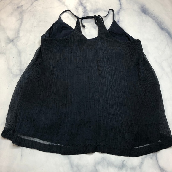 Urban Outfitters Ecote Navy Blue Sequin Tank Top - Picture 4 of 8